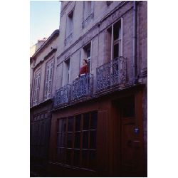 Roney on Balcony-Bergerac Appt..jpg